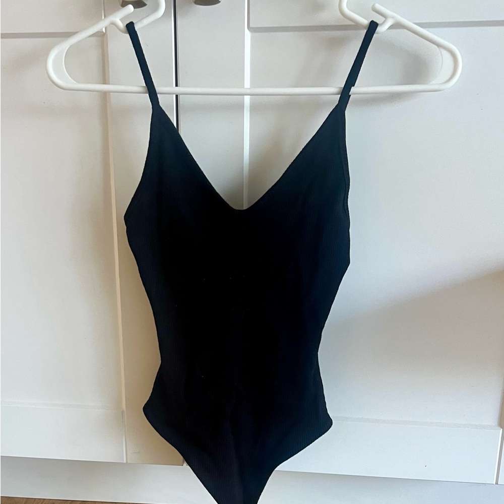 Lulu's Classic Black Knit Top